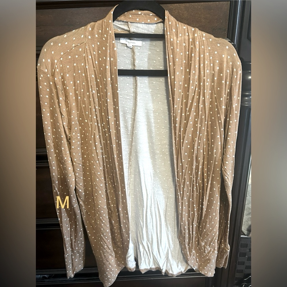 Maurice’s light cardigan